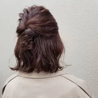 ショート 🙃 透明感カラー/ボブのヘアスタイル