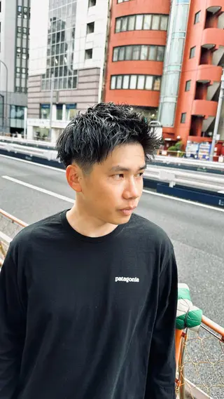 ショート メンズ 💈メンズパーマ💈 ナカザワ リョウのヘアスタイル