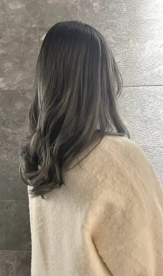 ロング 坂口 睦樹のヘアスタイル