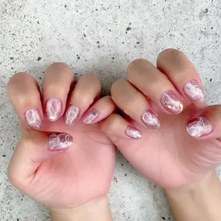 ミディアム カラー パーマ ヘアアレンジ メンズ キッズ ネイル マツエク・マツパ アイブロウ Salon Ｋのネイルデザイン