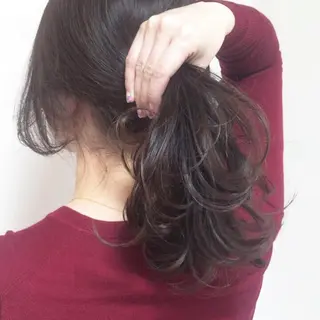セミロング カラー 🍀ナガヤマ ヒデアキ🍀のヘアスタイル