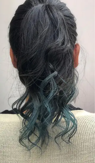ロング 菊池 幹のヘアスタイル