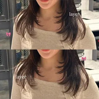 ロング 寺川留以 /カットモデル募集中のヘアスタイル