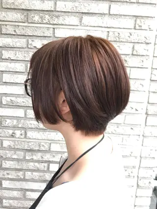 ショート 大石 さやかのヘアスタイル
