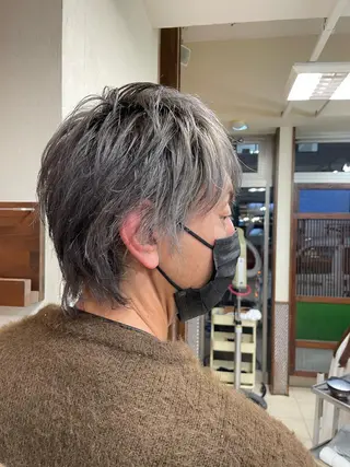 カラー メンズ 似合わせ/透明感カラ ー/QUATRO谷口のヘアスタイル