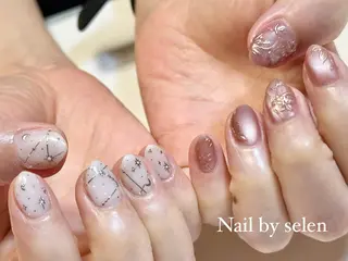 カラー Nail by selenのネイルデザイン