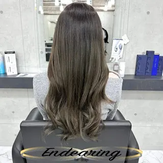 カラー Endearing 銀座/レイヤーカットのヘアスタイル
