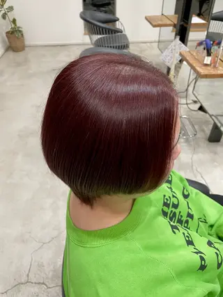 カラー 芳賀 風斗のヘアスタイル