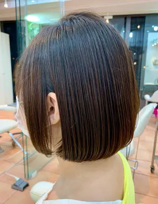 ショート カラー 髪質改善 Blumeのヘアスタイル