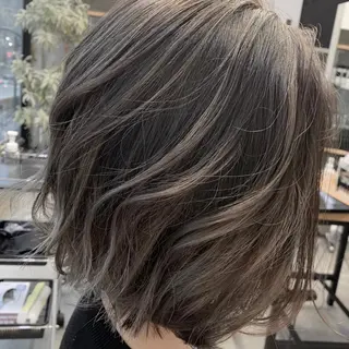 ミディアム カラー ✨縮毛矯正/髪質改善 錦糸町/松坂拓馬のヘアスタイル