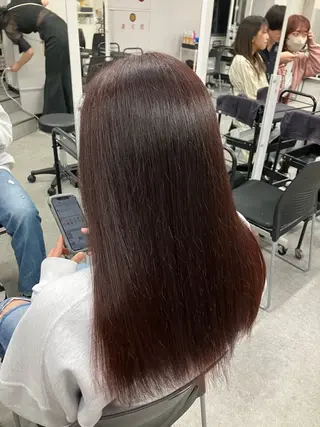 セミロング 🪽直毛男子の救世主 🪽フェザーパーマのヘアスタイル