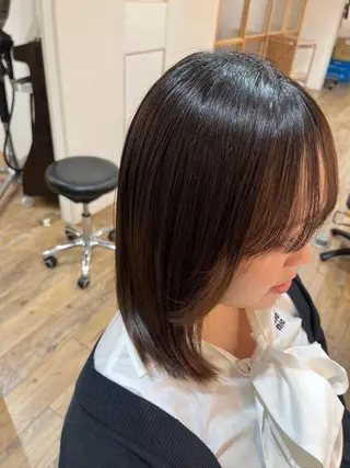 ミディアム カラー カラー/ストレート 🕊‎佐藤友奈‎🤍のヘアスタイル