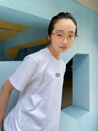 ミディアム カラー 高橋 愛美のヘアスタイル