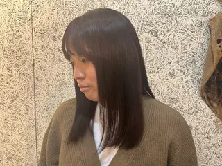 セミロング カラー KURAKU羽根木店所属・藤田 衣子のヘアスタイル