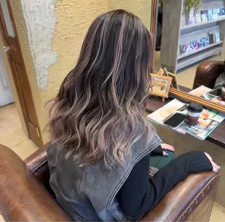 ミディアム 中村 龍輝のヘアスタイル