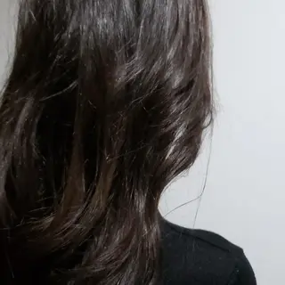 ロング パーマ 饒平名 知也のヘアスタイル