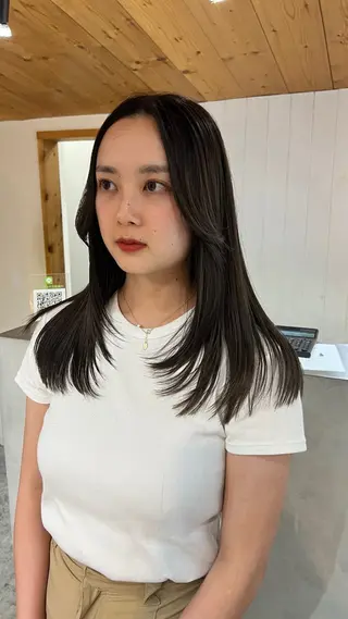 ロング 暖色カラー/レイヤー カット☁️MEI☁️のヘアスタイル