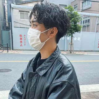 ショート メンズ特化美容師 ハスイルイのヘアスタイル