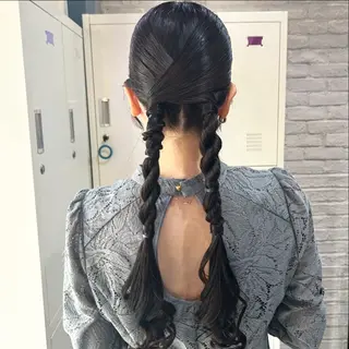 ヘアアレンジ 豊中駅2分 lilyのヘアスタイル