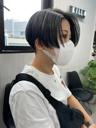 ショート カラー 北間 寛哉のヘアスタイル