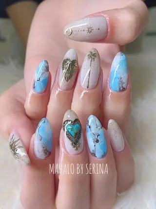 ミディアム ネイル SUNNY BAE. SERINAのネイルデザイン