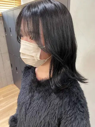 ミディアム 髪質改善×似合わせの スペシャリストのヘアスタイル