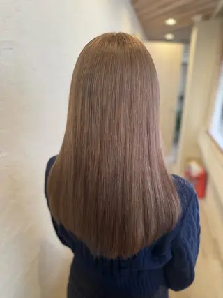 セミロング カラー 👾TAMURA MAAYA👾のヘアスタイル