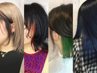 ミディアム カラー 韓・中華美女ヘア 🇰🇷×🇨🇳のヘアスタイル