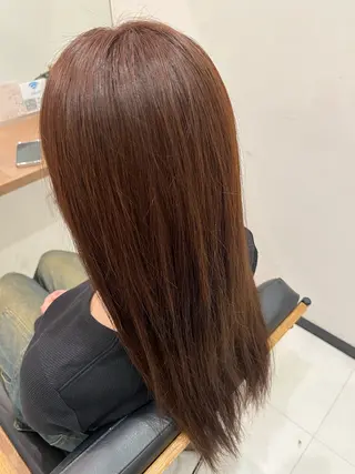 ロング カラー 艶髪特化 しゅんぼう 長岡髪質改善のヘアスタイル