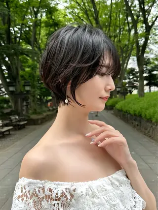 ショート taiga レイヤー /髪質改善/矯正🌈のヘアスタイル