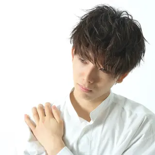 パーマ メンズ 🌈【曲がる縮毛矯正 】🌈益子卓馬のヘアスタイル