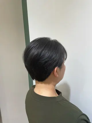 ショート かすみ  ︎︎のヘアスタイル