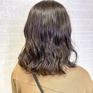 ミディアム 山崎 航のヘアスタイル