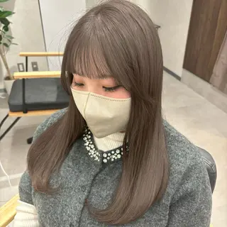 ミディアム 🩵似合わせカット/ カラー/あさか 🩵のヘアスタイル