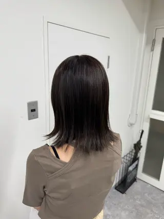 ミディアム 髪質改善メニュー 長井 美佐子のヘアスタイル