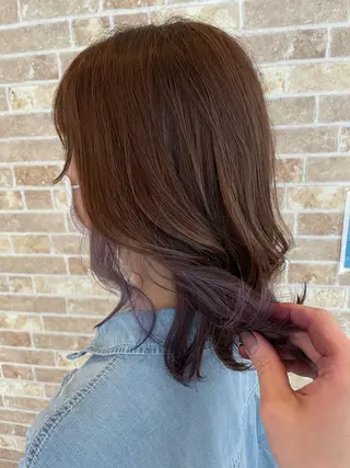 ミディアム 福元 保雄のヘアスタイル