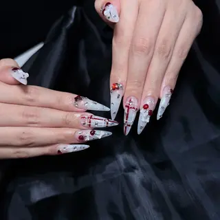 ロング Bibi beauty spa Osaka所属・Chann Channのネイルデザイン