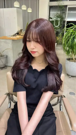 ロング つくばUtooe's 石田桃花のヘアスタイル