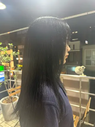 ロング カラー Rei/ 縮毛矯正/ ハイライトカラー募集のヘアスタイル