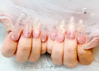 ネイル ネイルリボン 伊藤のネイルデザイン