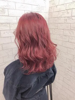 セミロング カラー ️韓国ヘア／レイヤー カットYūka❤️のヘアスタイル