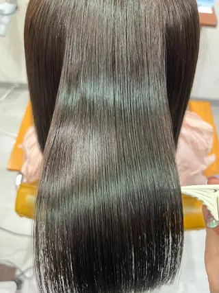 カラー 髪質改善アンジュール かのんのヘアスタイル