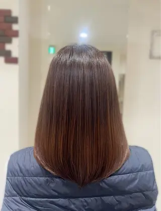ミディアム 髪質改善メニュー 長井 美佐子のヘアスタイル