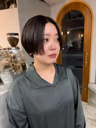ショート カラー ボブ支持率NO1 🌈CHIKAのヘアスタイル