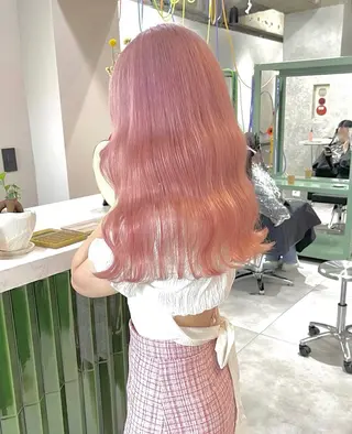 ロング 暖色ハイトーン特化 🥇Mioのヘアスタイル