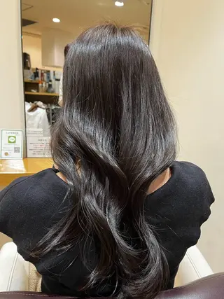 ロング カラー ヘアアレンジ 斎藤 愛菜のヘアスタイル