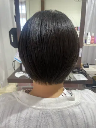 ショート 兼松 美香のヘアスタイル