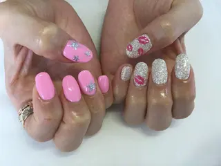 ネイル 💎🐰 saki. m 🐰💎のネイルデザイン