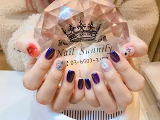 ネイル 長さだし専門店 M2 rikaのネイルデザイン
