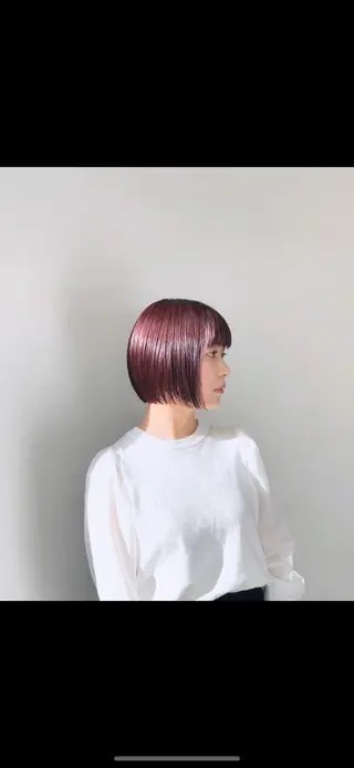 ショート カラー 🧃吉祥寺/ショート ボブ/カサイ🧃のヘアスタイル
